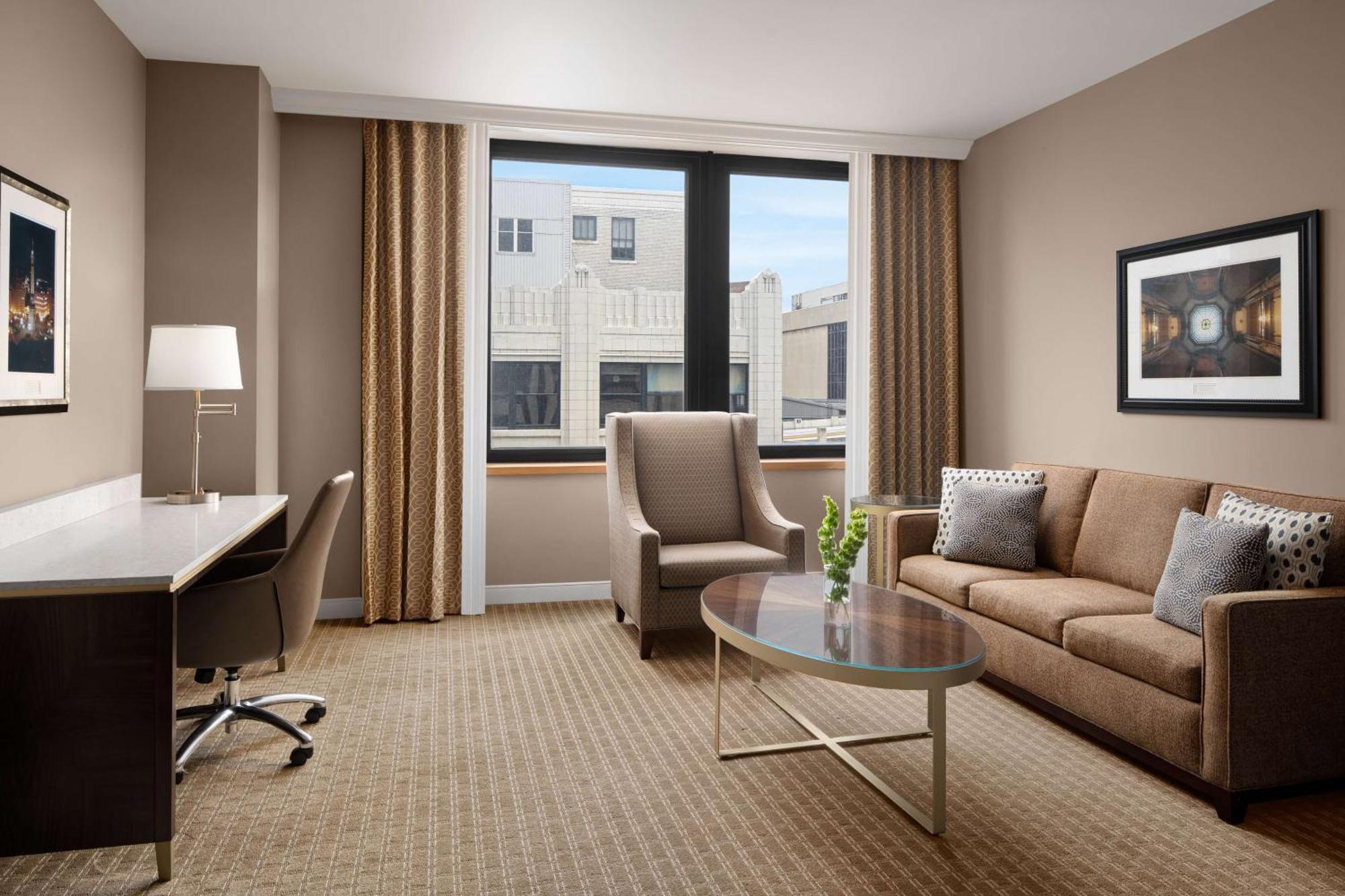 Hilton Indianapolis Hotel & Suites Bagian luar foto